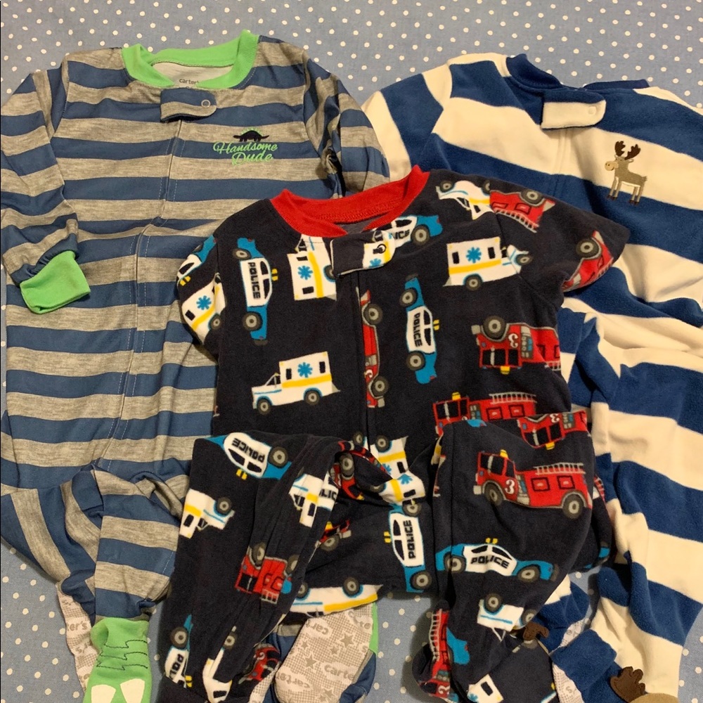 Overall sleepwear for boys 24 mos